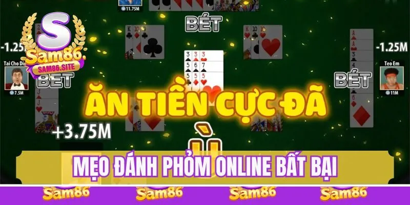 Mẹo đánh phỏm online bất bại kiếm tiền khủng dễ dàng